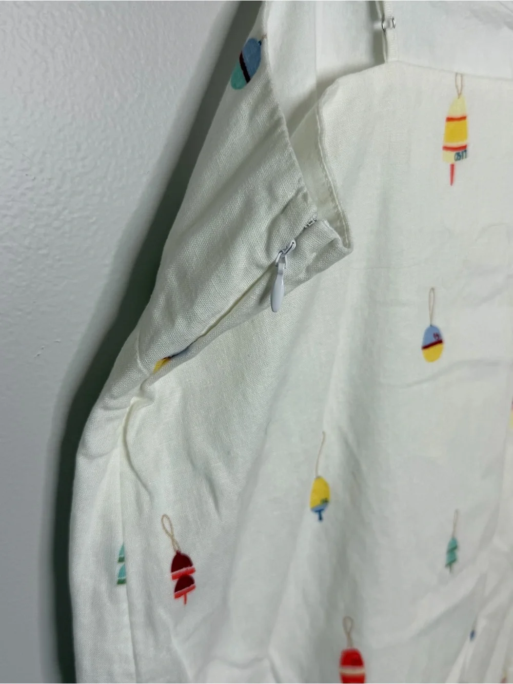 LOFT Buoy Linen Cotton Strappy Mini Pocket Dress Women’s XL
